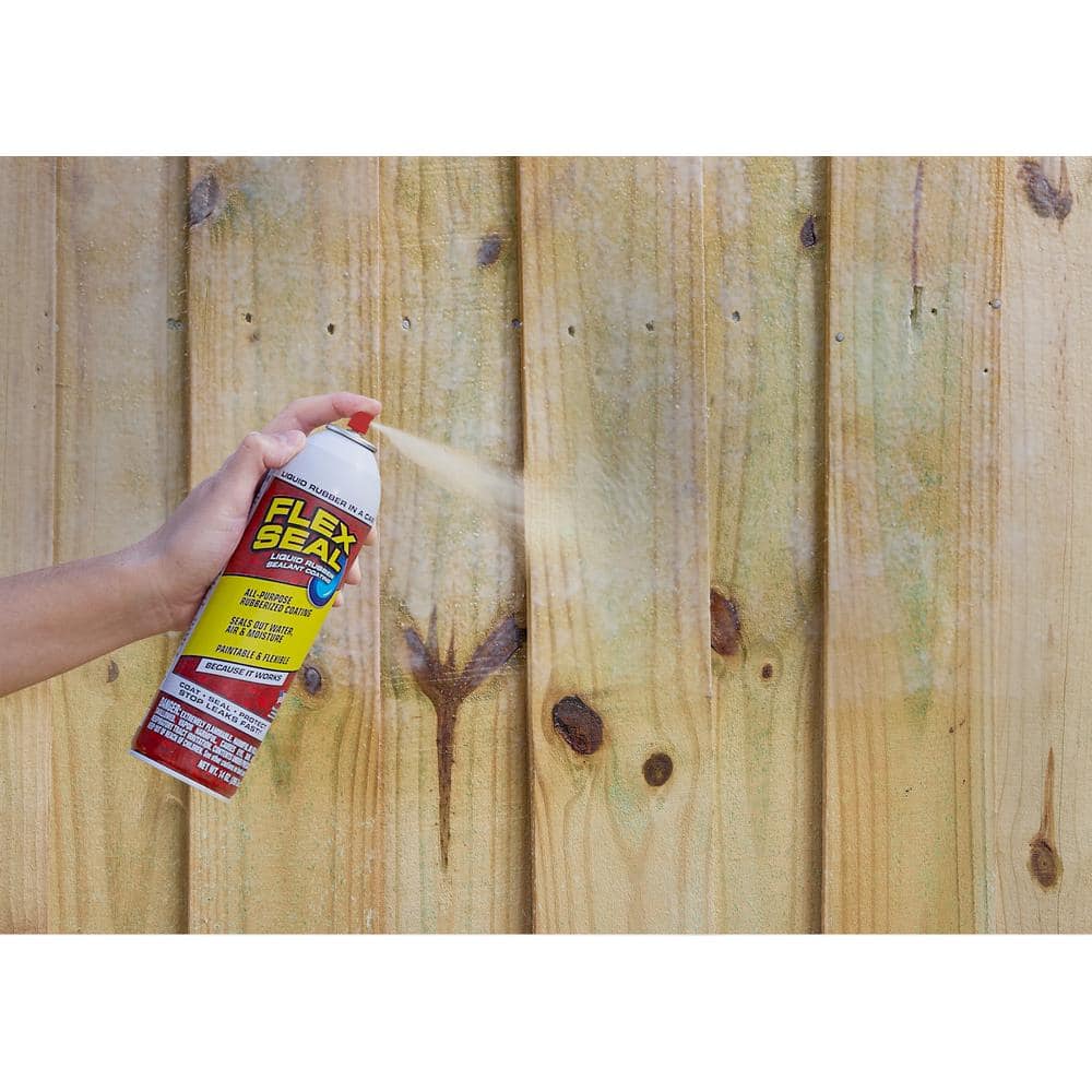 FLEX SEAL FAMILY OF PRODUCTS Flex Seal Clear 14 oz. Aerosol Liquid Rubber Sealant Coating Spray Paint (3)