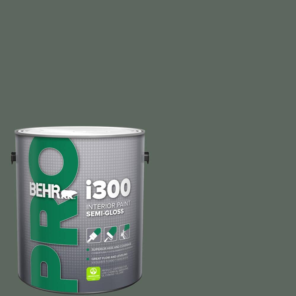 BEHR PRO 1 gal. #N420-6 Pine Mountain Semi-Gloss Interior Paint