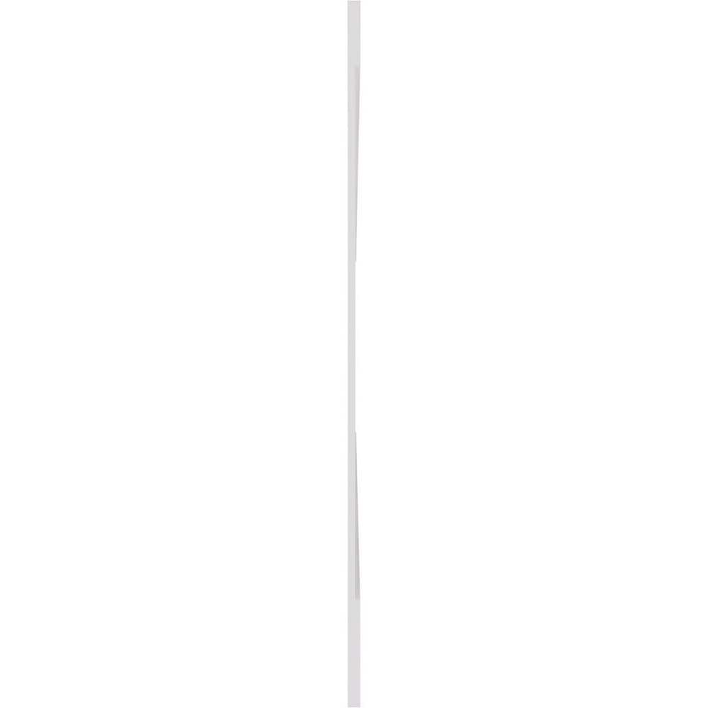 Ekena Millwork 36 in. H x 94-1/2 in. W 23.64 sq. ft. Lakewood PVC Wainscot Paneling Kit (3)