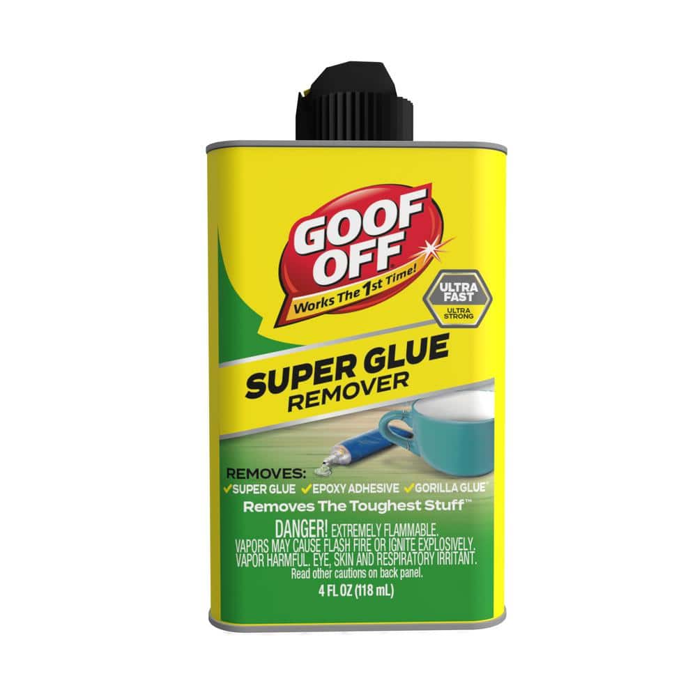 Goof Off 4 oz. Super Glue Remover