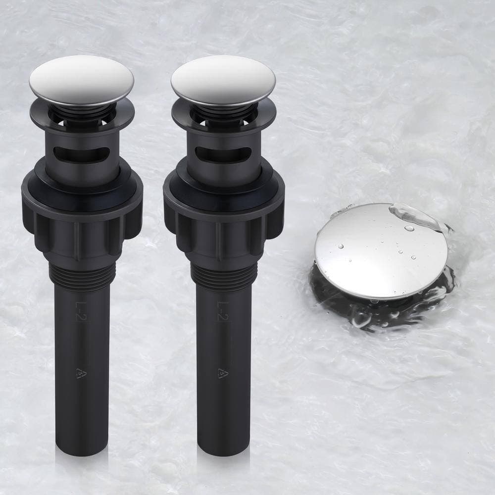 WOWOW Bathroom Sink Pop Up Drain with Overflow (2-Pack) (2)
