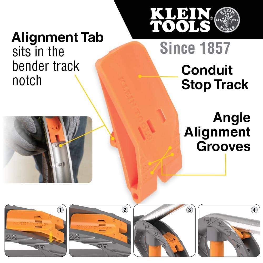 Klein Tools 1 in. Iron Conduit Bender (3)