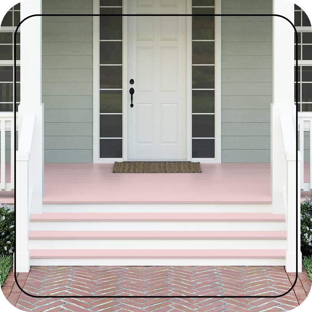 BEHR PREMIUM #M150-1 Textured Low-Lustre Enamel Interior/Exterior Porch and Patio Anti-Slip Floor Paint (2)