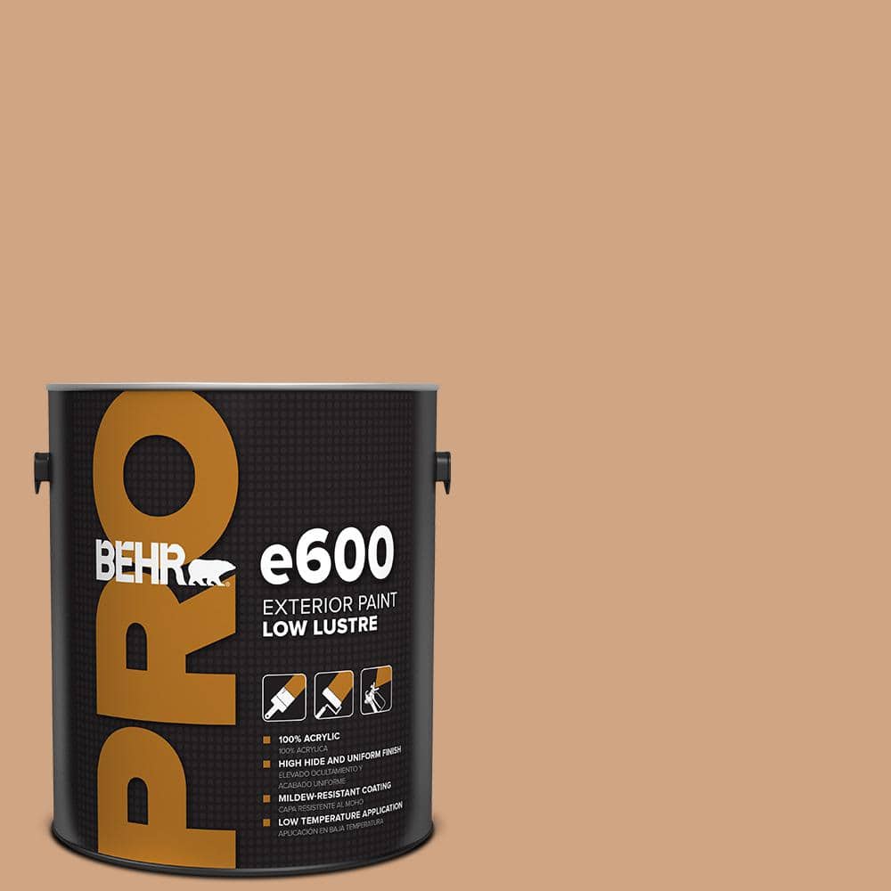 BEHR PRO 1 gal. #260F-4 Sunset Beige Low Luster Exterior Paint