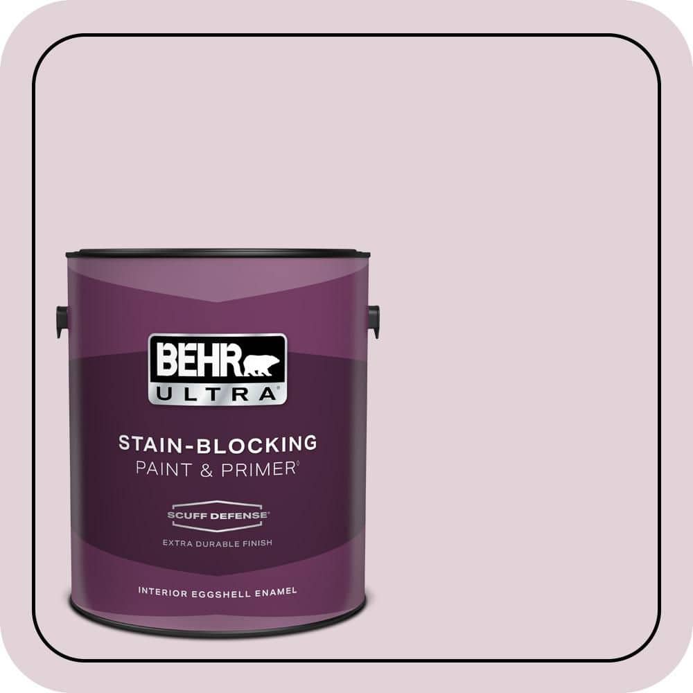 BEHR ULTRA 1 gal. #690E-2 Heather Rose Extra Durable Eggshell Enamel Interior Paint & Primer (1)