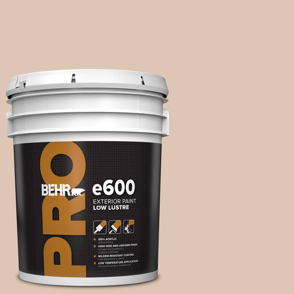 BEHR PRO 5 gal. #280E-2 Arabian Sands Low Luster Exterior Paint
