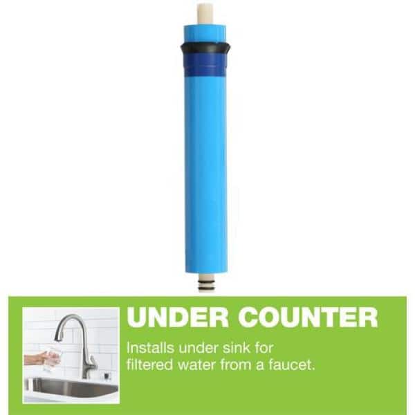 Reverse Osmosis Replacement Membrane Water Filter Cartridge (2)