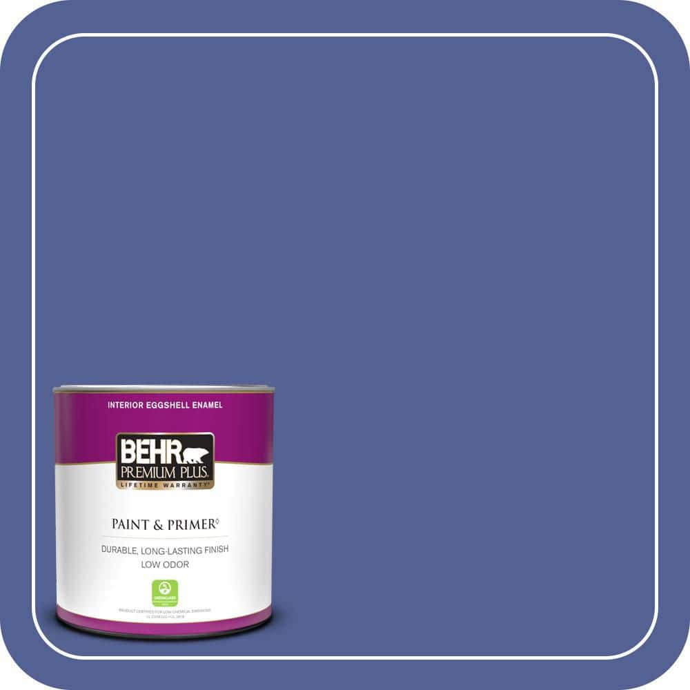 BEHR PREMIUM PLUS #610B-7 Breathtaking Enamel Low Odor & Primer (1)