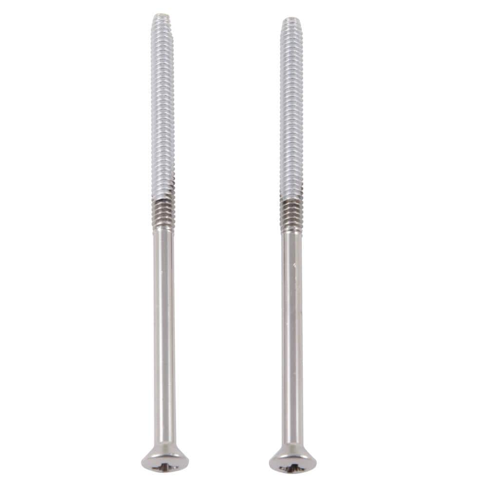 Delta Pair of Longer Escutcheon Trim Screws in Stainless