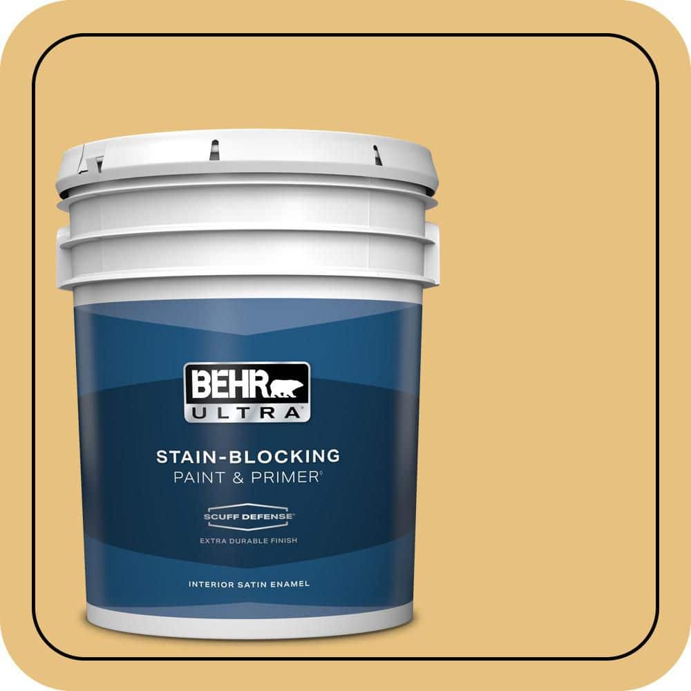 BEHR ULTRA 5 gal. #PPU6-14 Charismatic Extra Durable Satin Enamel Interior Paint & Primer