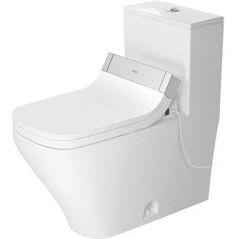 Duravit DuraStyle 1-piece 0.92 GPF Dual Flush Elongated Toilet in. White (Seat Not Included ) (3)