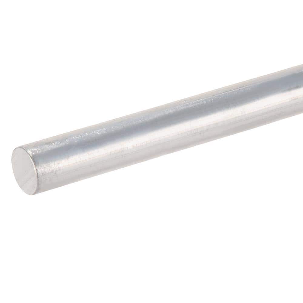 Everbilt 1/2 in. x 3 ft. Aluminum Solid Round Rod (3)