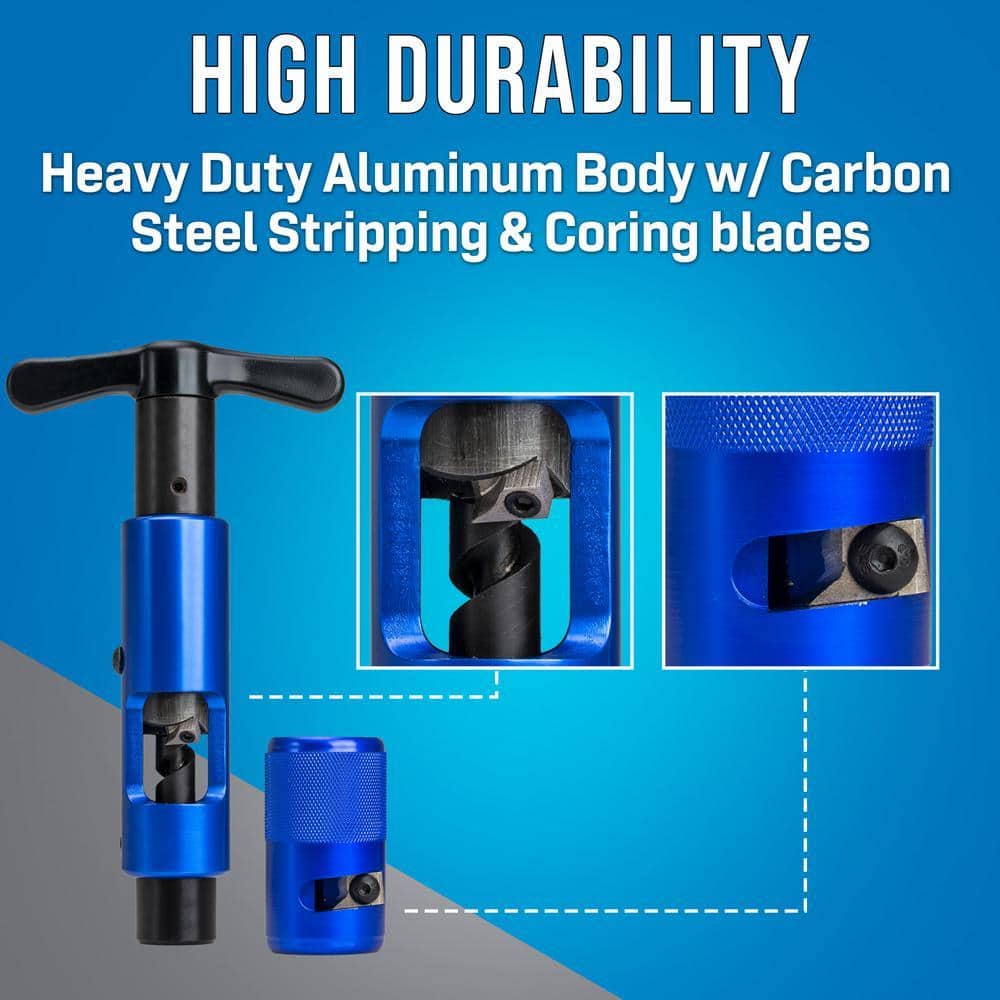 JONARD TOOLS Hardline Coring and Stripping Tool Kit for QR 540 Cable (3)
