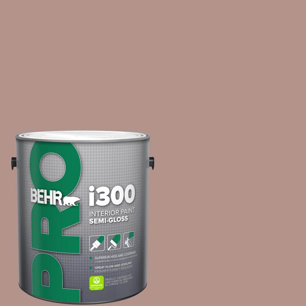 BEHR PRO 1 gal. #180F-4 Desert Willow Semi-Gloss Interior Paint