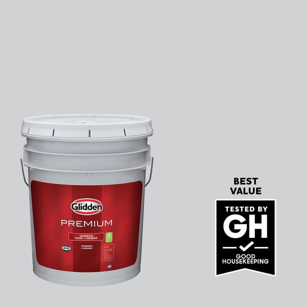 Glidden Premium 5 gal. PPG1011-2 Elemental Eggshell Interior Latex Paint