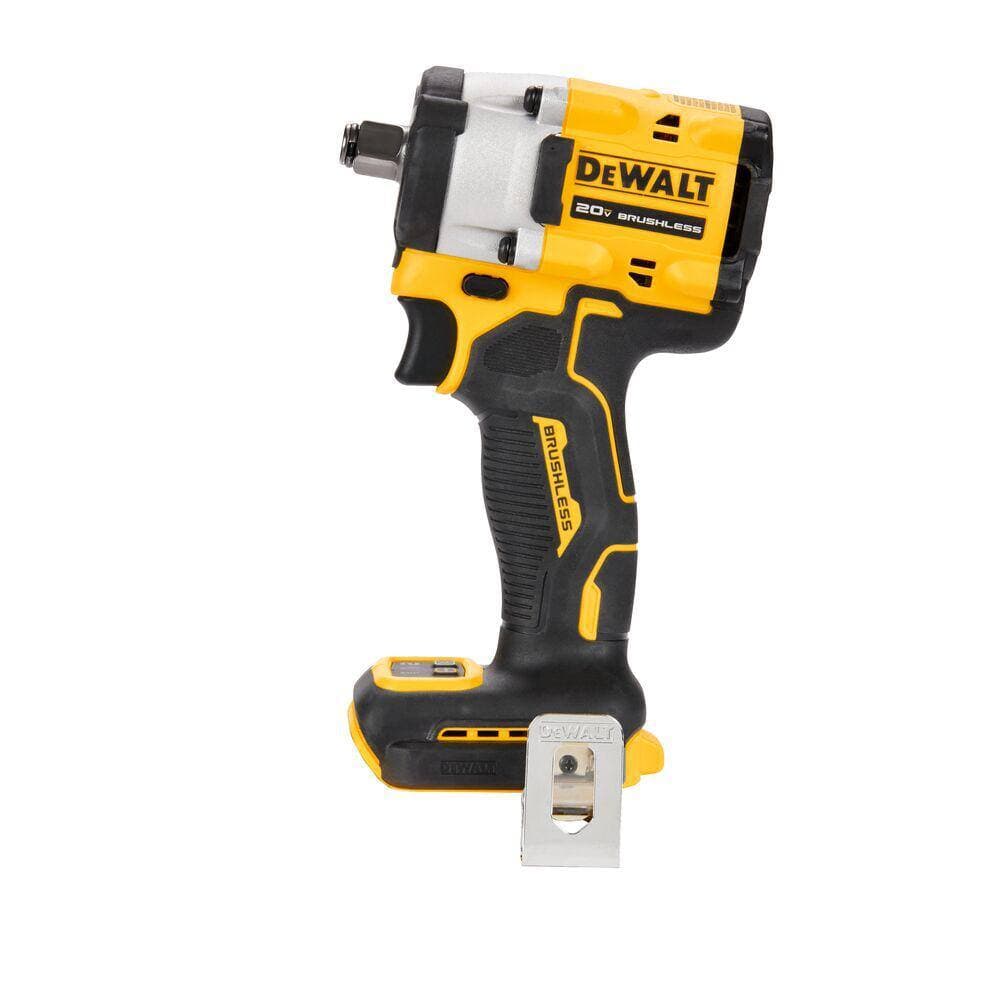DEWALT Atomic 20-Volt Maximum Cordless Brushless 1/2 in. Impact Wrench with 1.7 Ah POWERSTACK Battery and Charger (3)