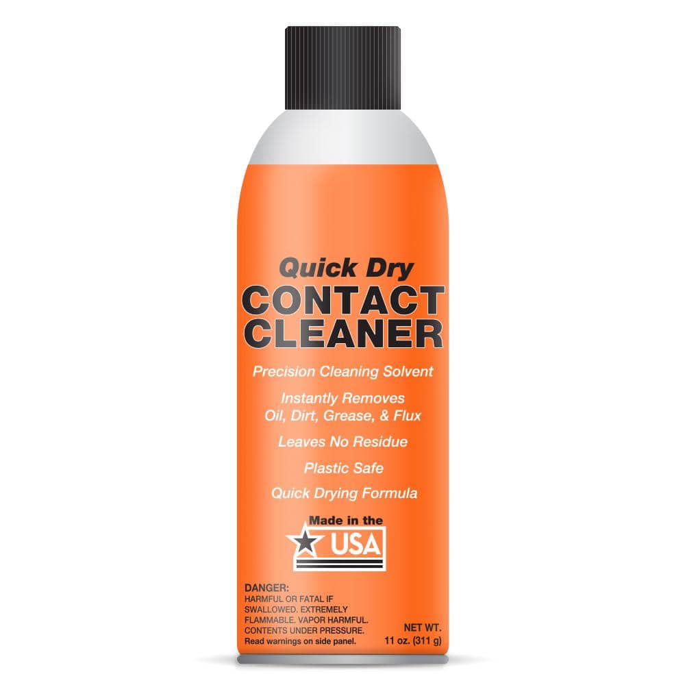 Klear Concepts 11 oz KHD Quick Dry Contact Cleaner, Industrial Strength, Safe For Electronics, Quick Drying, No Residue Aerosol Spray