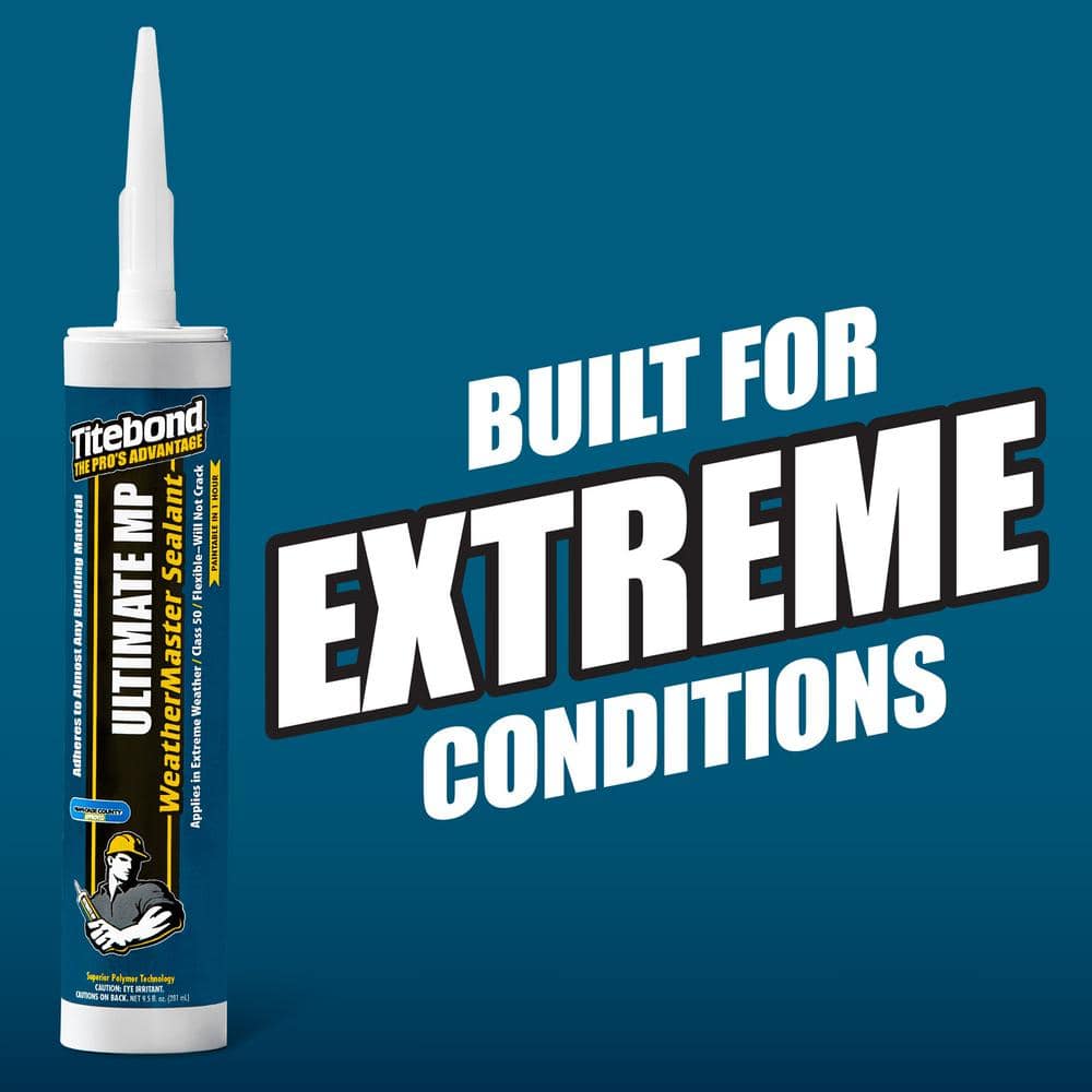 Titebond WeatherMaster 9.5 oz. Ultimate Multi-Purpose Sealant - Translucent (3)