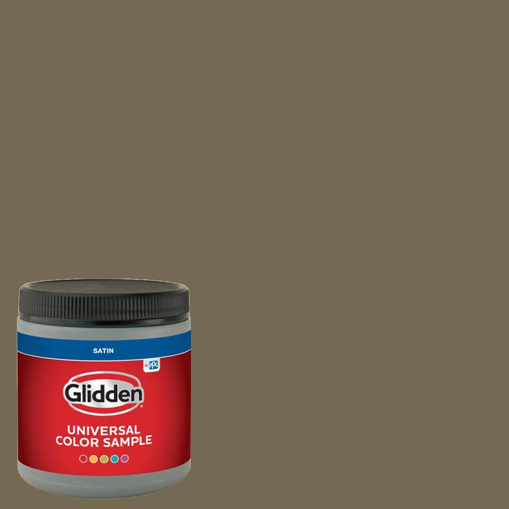 Glidden 8 oz. PPG1026-7 Hip Waders Satin Interior Paint Sample