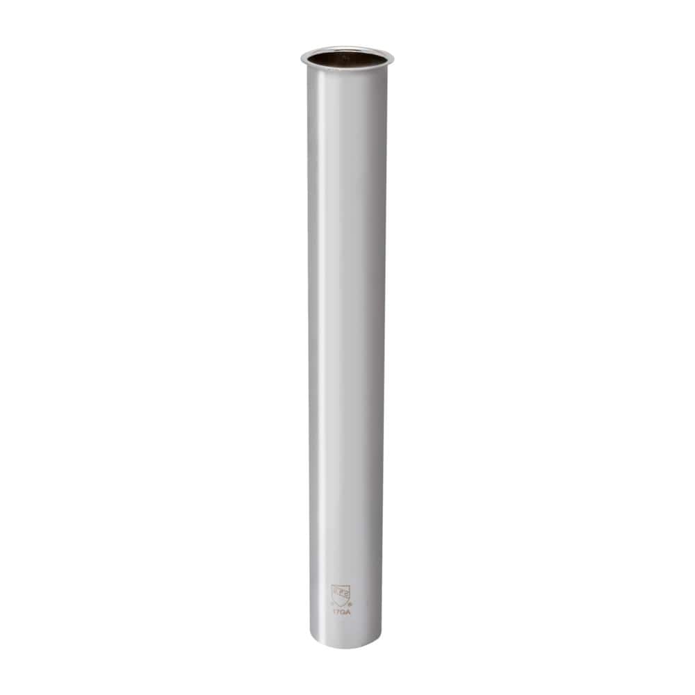 EASTMAN 1-1/2 in. x 12 in. Flanged Sink Tailpiece, Chrome