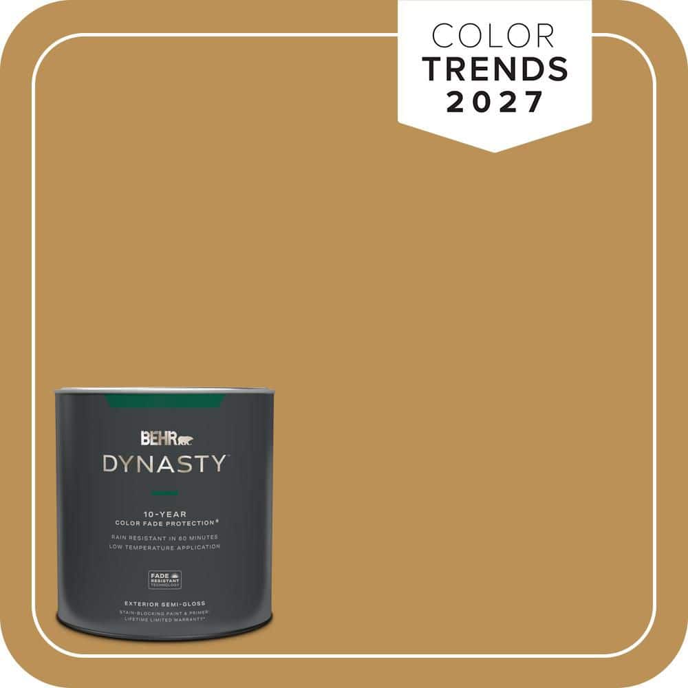 BEHR DYNASTY 1 qt. #MQ4-07 Radiance Semi-Gloss Exterior Stain-Blocking Paint & Primer