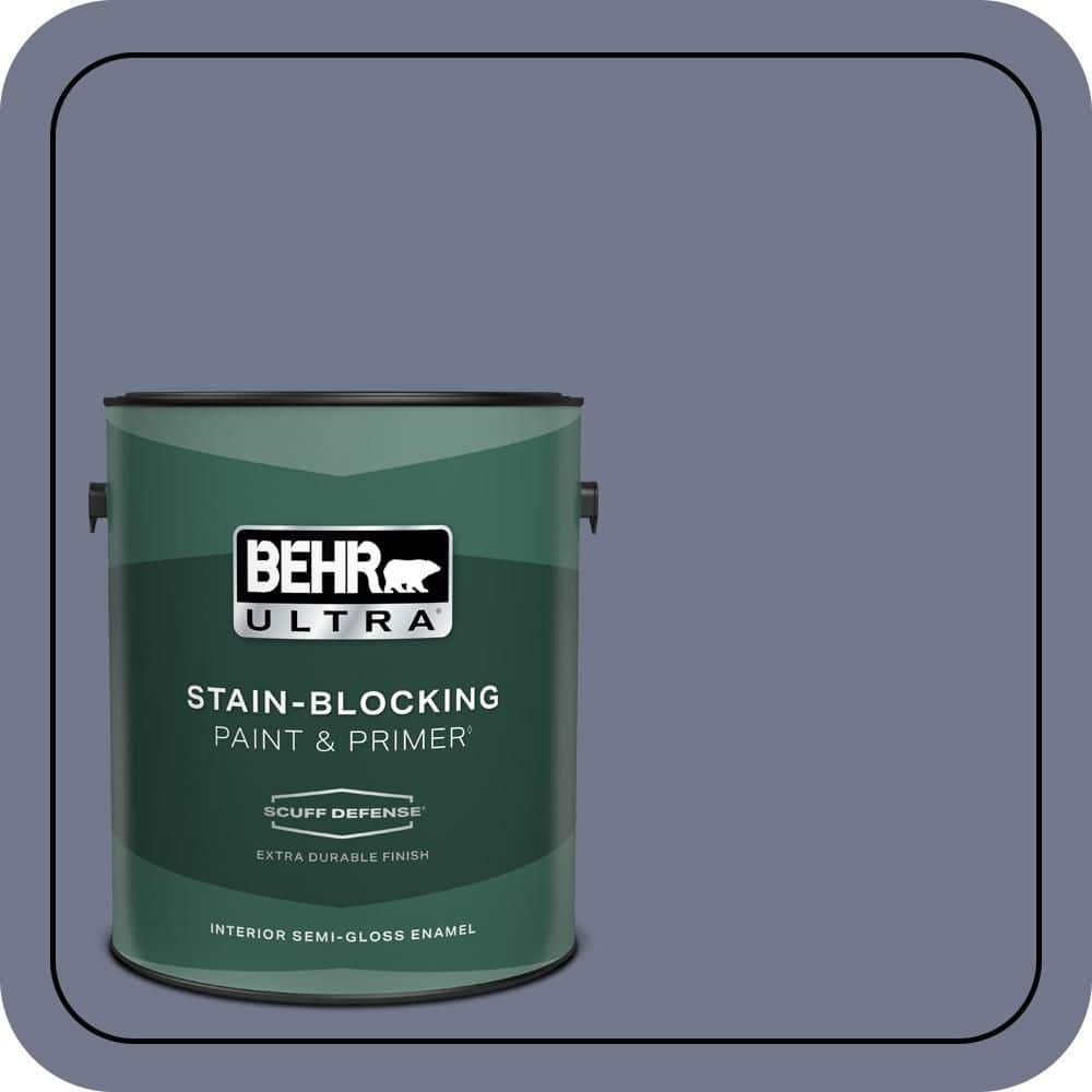 BEHR ULTRA 1 gal. #S550-5 Fantasia Extra Durable Semi-Gloss Enamel Interior Paint & Primer