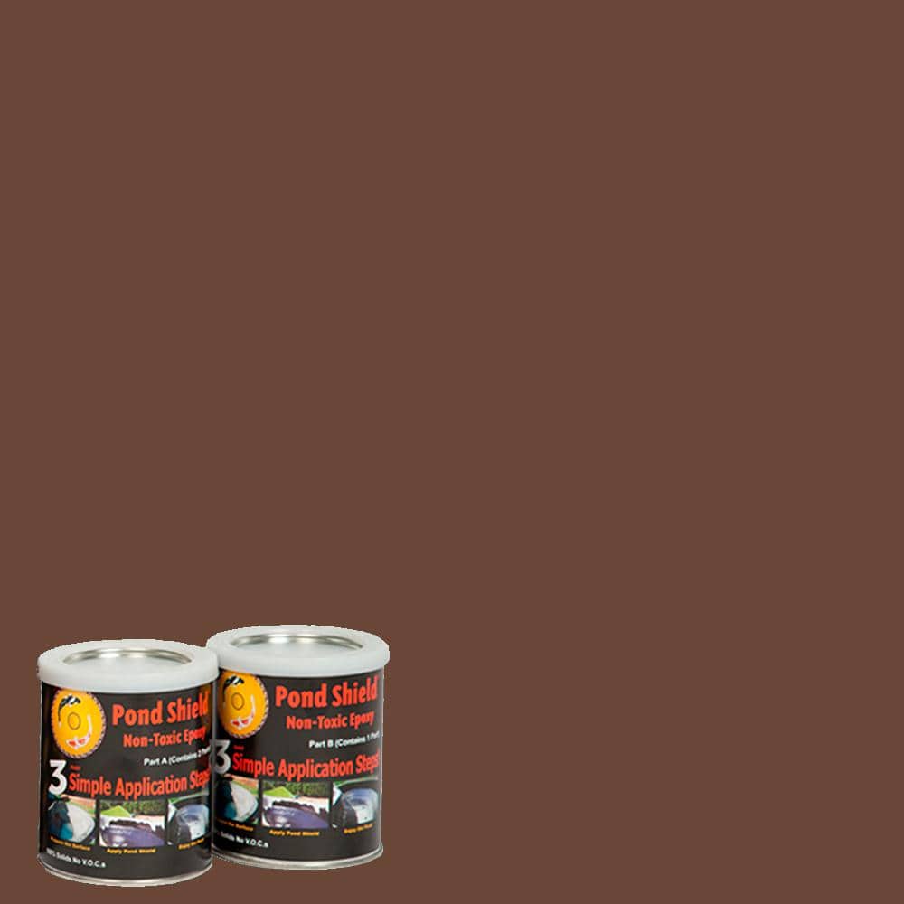 Pond Armor Pond Shield 1.5 qt. Chocolate Brown Non Toxic Epoxy