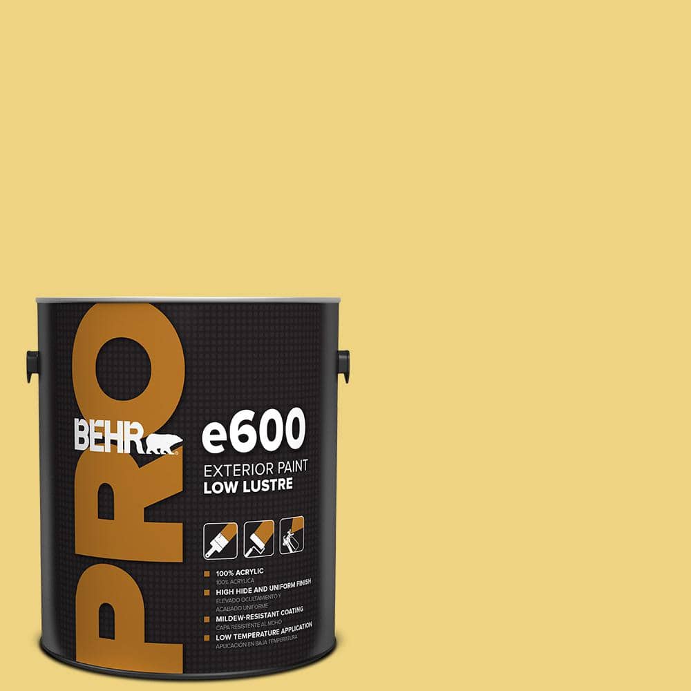 BEHR PRO 1 gal. #380D-4 Feather Gold Low Luster Exterior Paint