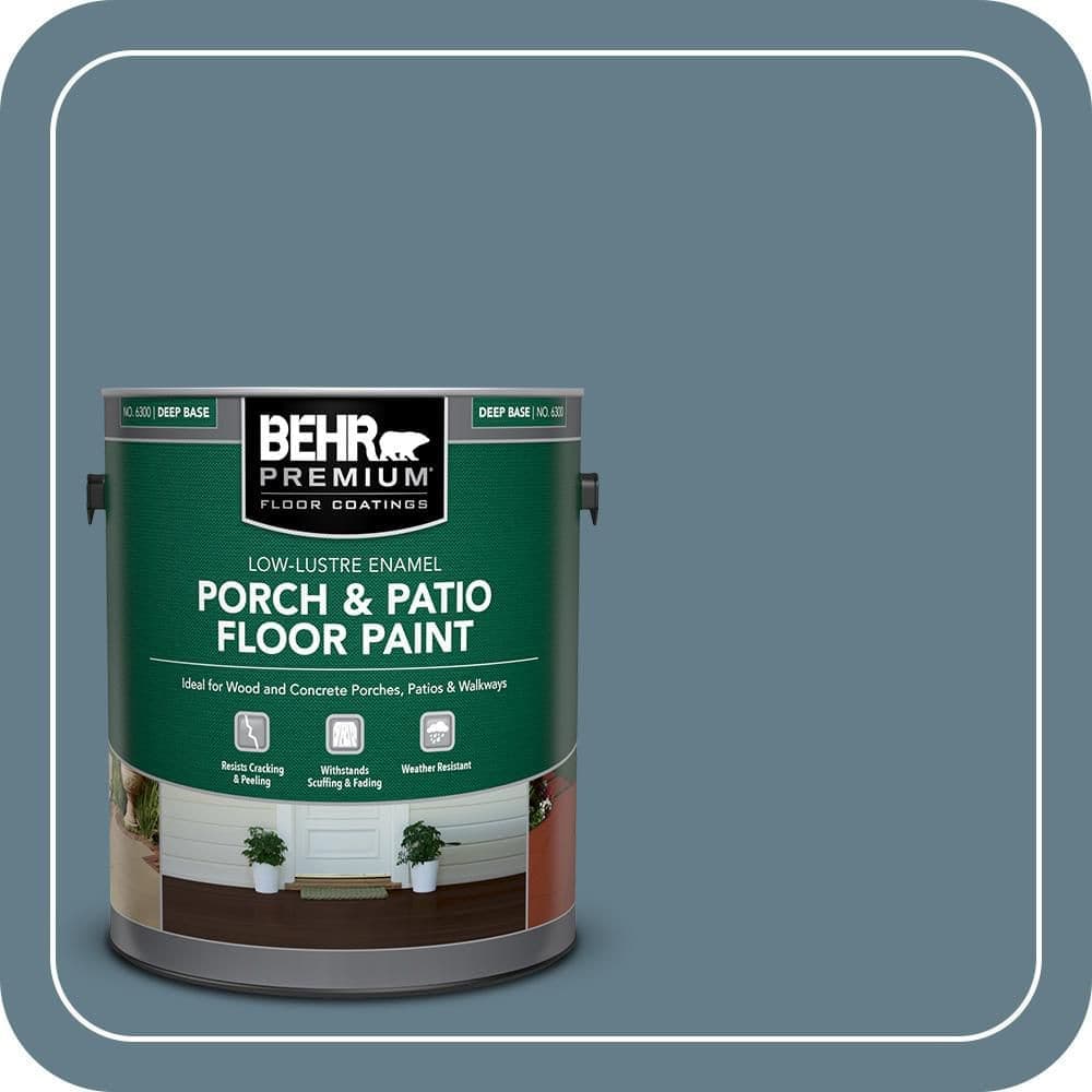BEHR PREMIUM #MS-74 Low-Lustre Enamel Interior/Exterior Porch and Patio Floor Paint (1)