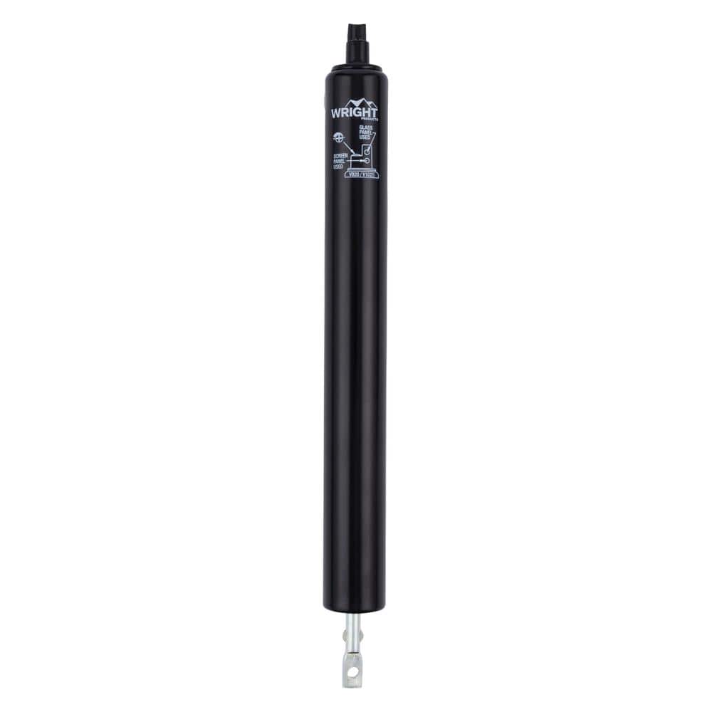 Wright Products Standard Duty Pneumatic Screen and Storm Door Closer, Black