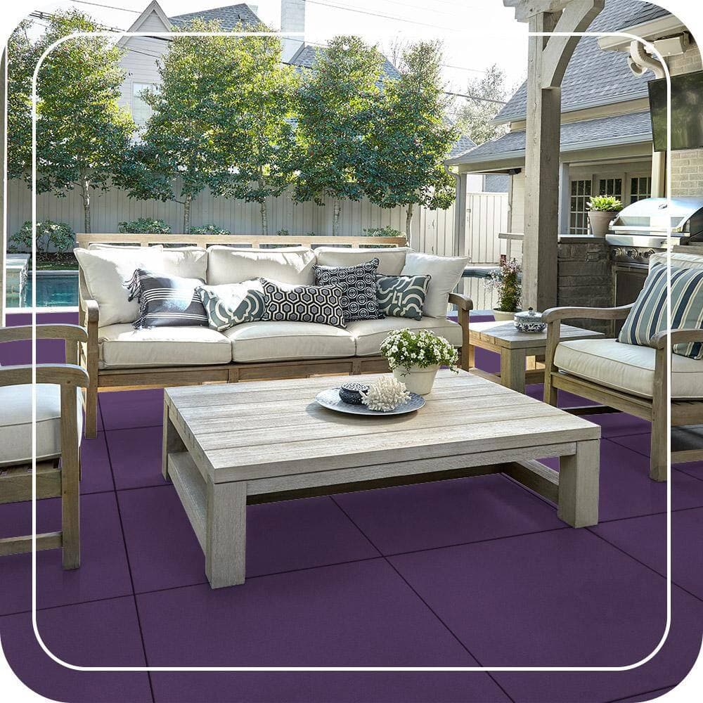 BEHR PREMIUM #P570-7 Textured Low-Lustre Enamel Interior/Exterior Porch and Patio Anti-Slip Floor Paint (3)