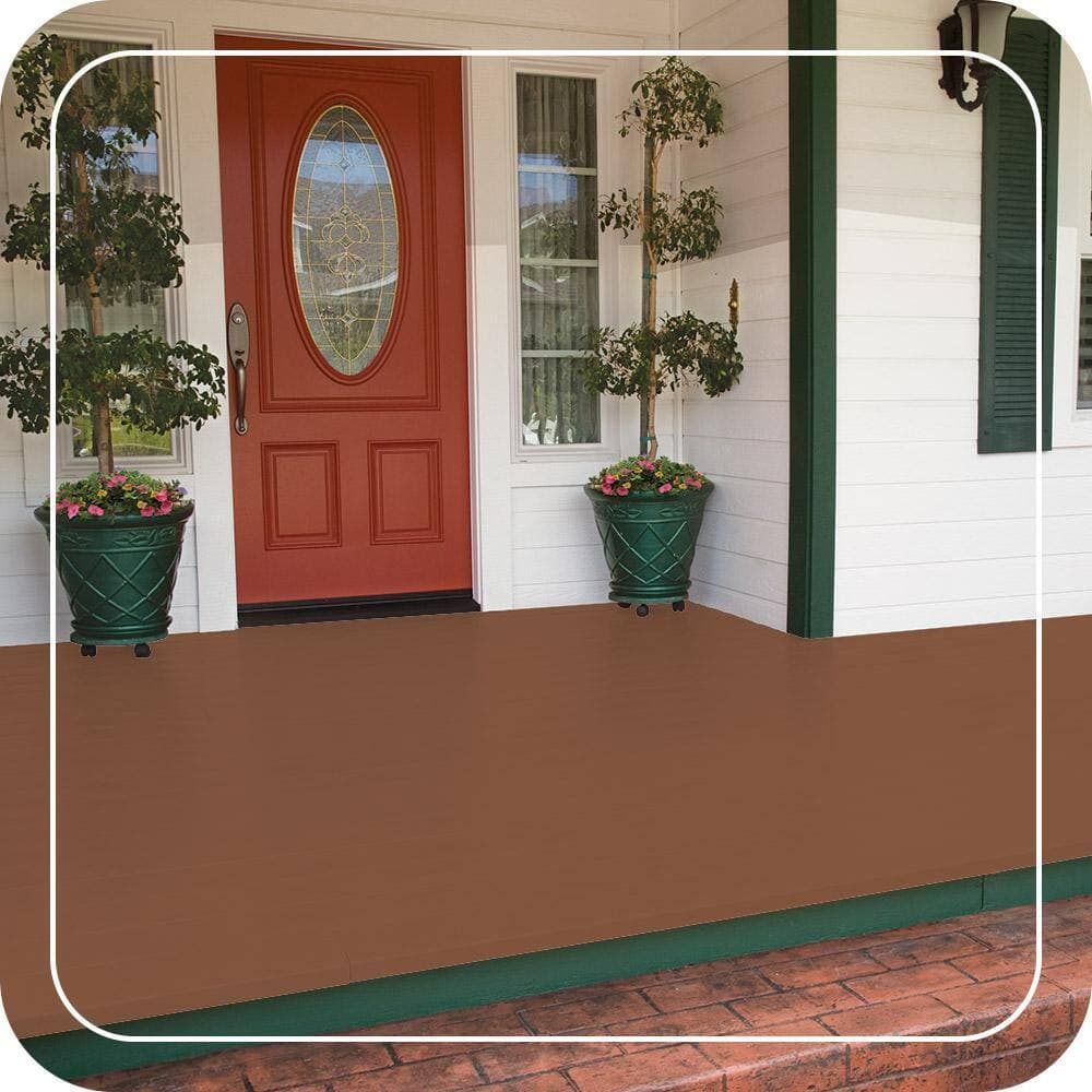 BEHR PREMIUM #SC-122 Low-Lustre Enamel Interior/Exterior Porch and Patio Floor Paint (2)