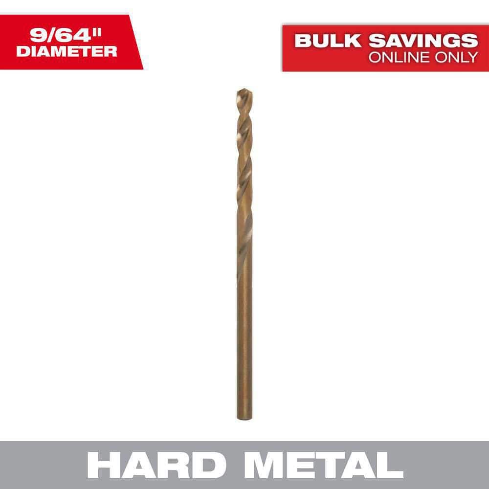 Milwaukee 9/64 in. Red Helix Cobalt Drill Bit