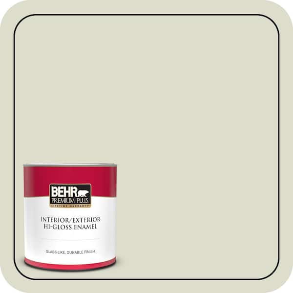 BEHR PREMIUM PLUS #PPU10-15 Desert Springs Enamel Low Odor & Primer (4)