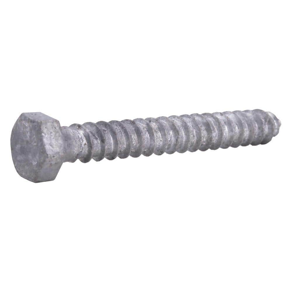 Everbilt 5/8 in. x 3 in. Hex Galvanized Lag Screw