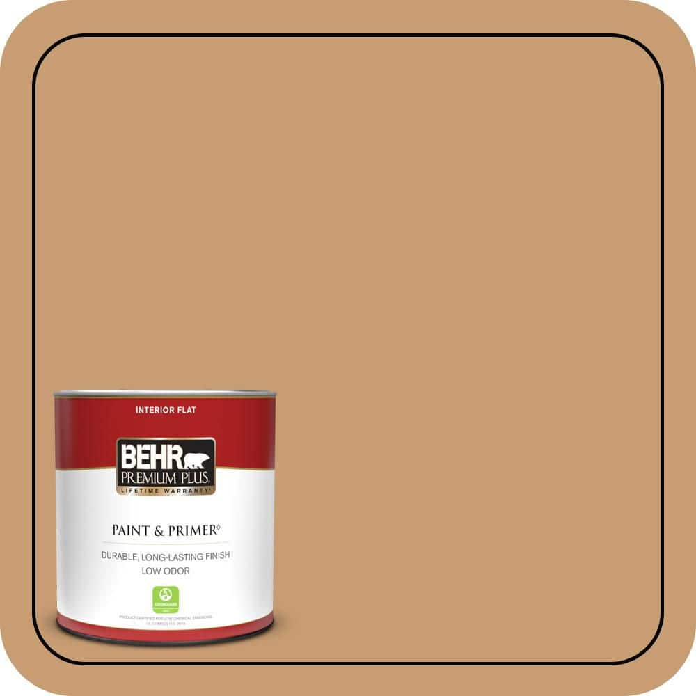 BEHR PREMIUM PLUS #S270-5 Gingersnap Enamel Low Odor & Primer (1)