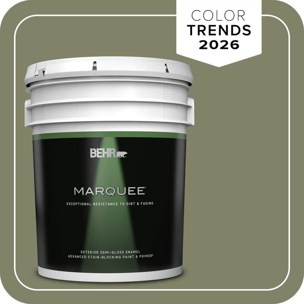 BEHR MARQUEE 5 gal. #S380-6 Ecological Semi-Gloss Enamel Exterior Paint & Primer