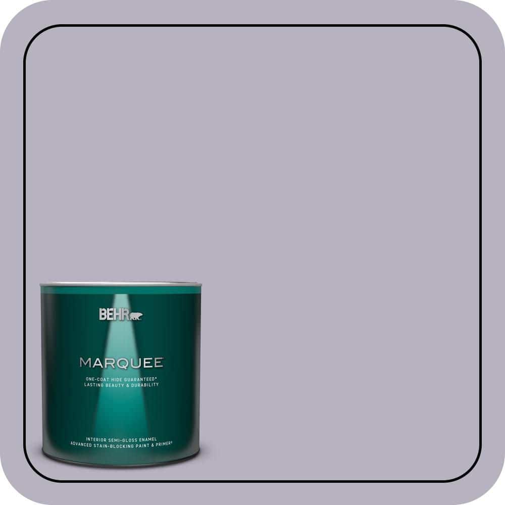 BEHR MARQUEE 1 qt. #N560-2 Coveted Gem Semi-Gloss Enamel Interior Paint & Primer