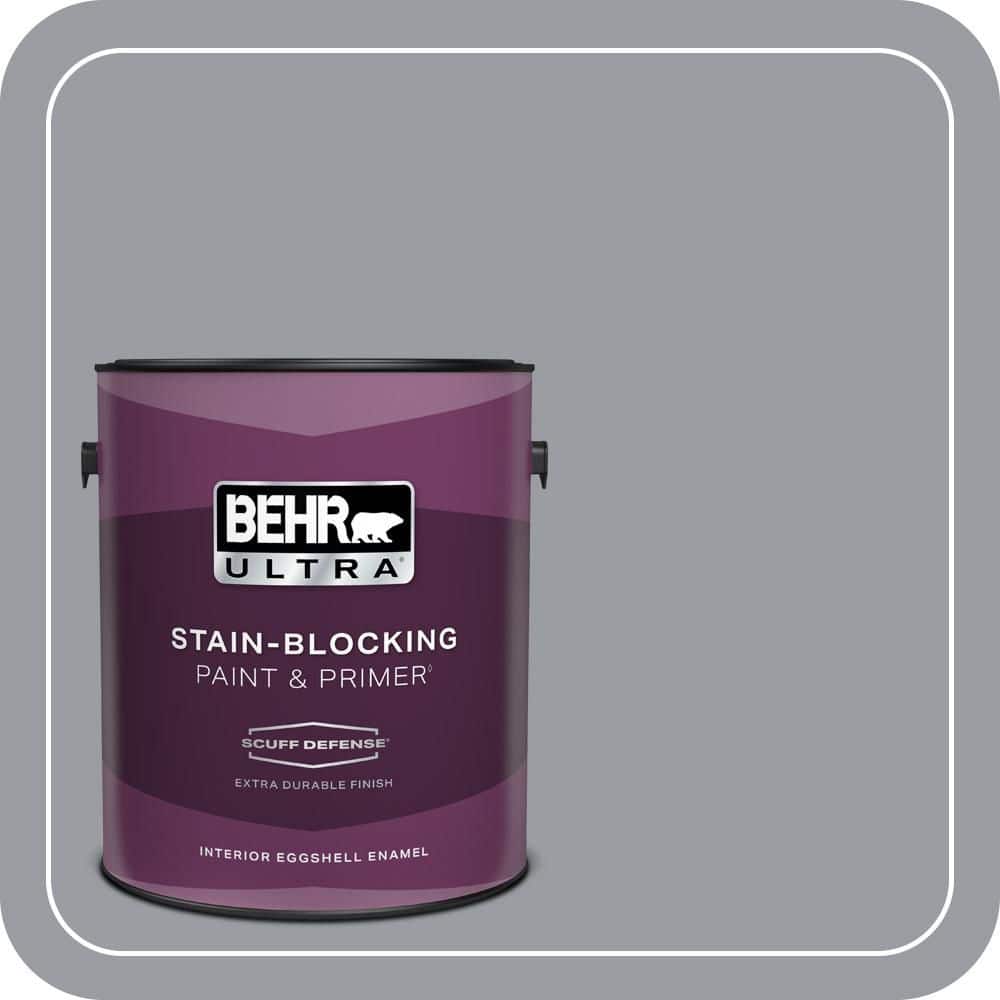 BEHR ULTRA 1 gal. #PPU26-20 Smokey Lilac Extra Durable Eggshell Enamel Interior Paint & Primer