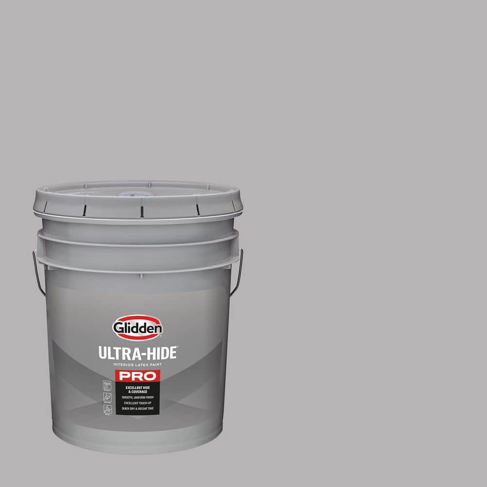 Glidden Ultra-Hide 5 Gal. PPG1003-3 Silver Bells Ultra Flat Interior Paint