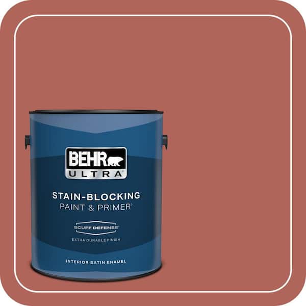 BEHR PREMIUM PLUS Home Decorators Collection #HDC-WR15-7 Preserved Petals Enamel Interior/Exterior Paint & Primer Color Sample (4)