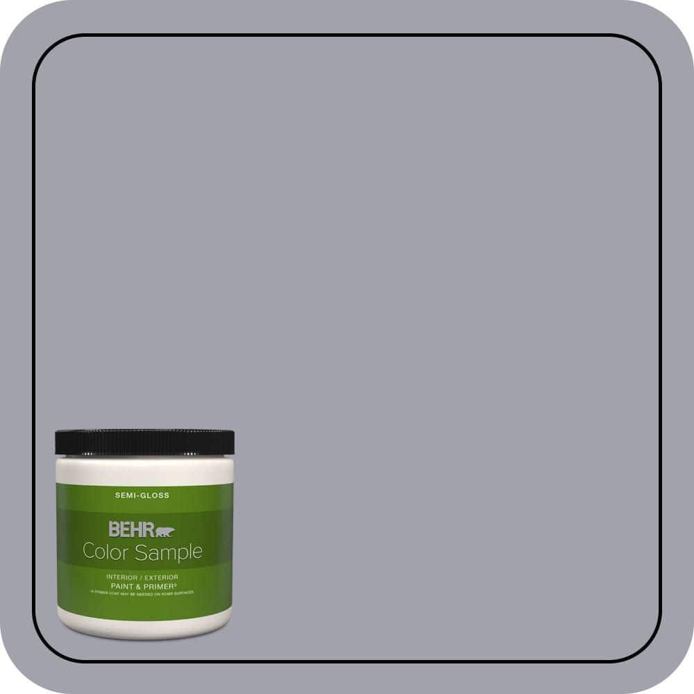 BEHR PREMIUM PLUS 8 oz. #MQ5-08 Masterpiece Semi-Gloss Interior/Exterior Paint & Primer Color Sample