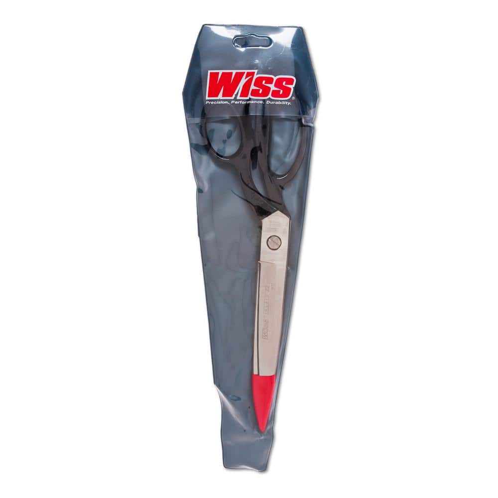 Crescent Wiss 12-1/2 in. Inlaid Heavy Duty Industrial Upholstery, Carpet and Fabric Shears (2)