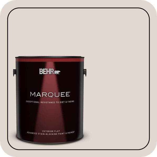 BEHR PREMIUM PLUS 5 gal. #PPL-78 Taupe Mist Semi-Gloss Enamel Low Odor Interior Paint & Primer (2)
