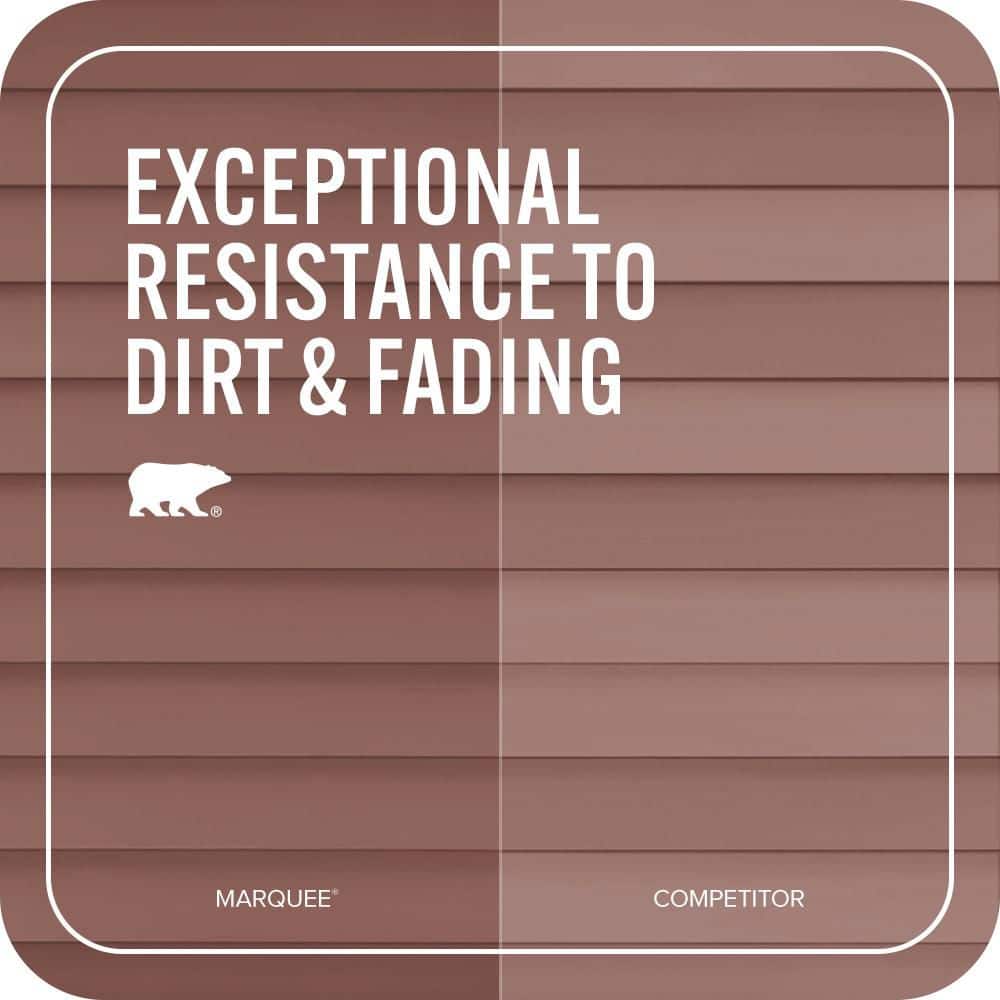 BEHR MARQUEE 1 gal. #MQ1-20 Rust Flat Exterior Paint & Primer (4)