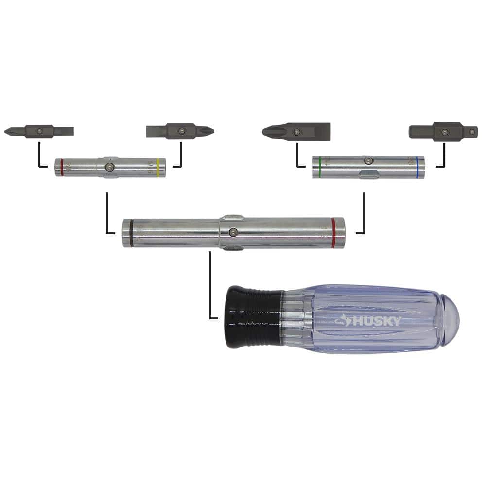 Husky 15-in-1 Screwdriver/Nut Driver (3)