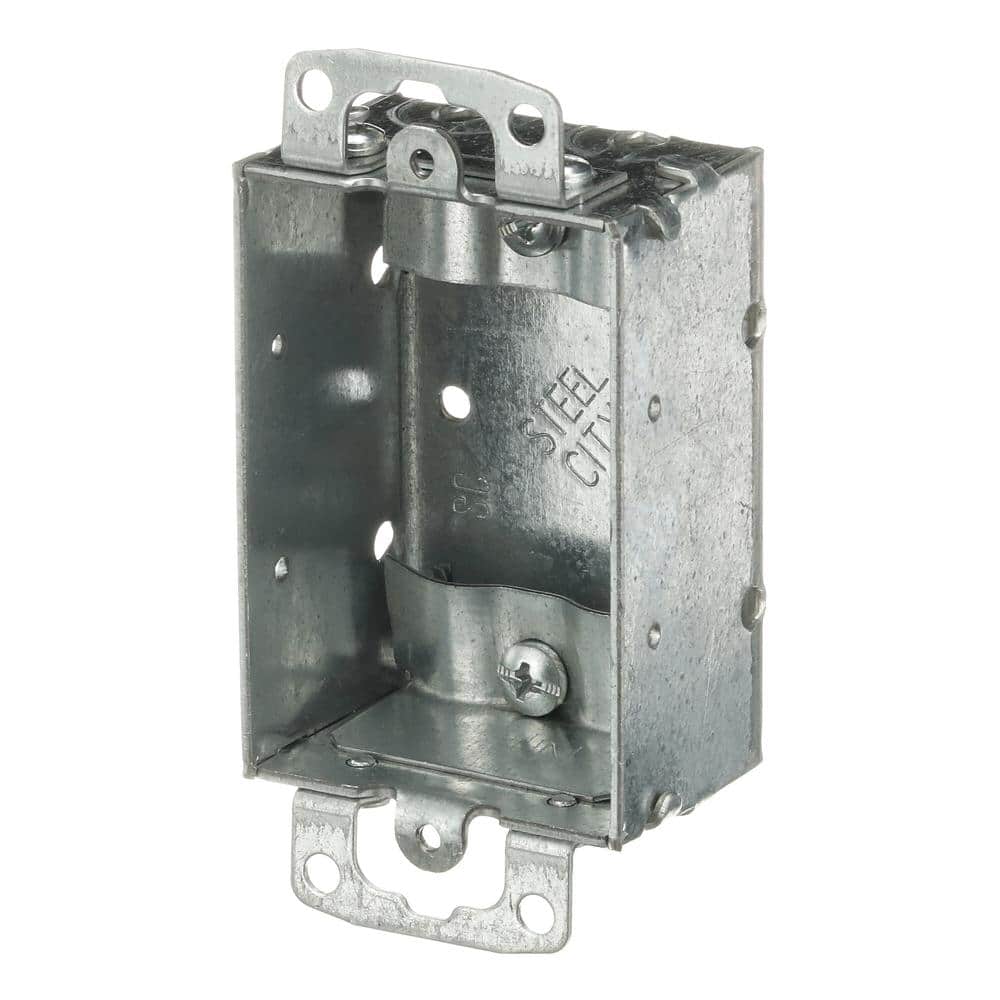 Steel City 1-Gang 3 in. x 1-1/2 in. D Non-Gangable Old Work Switch Box (SWB-25R) (4)