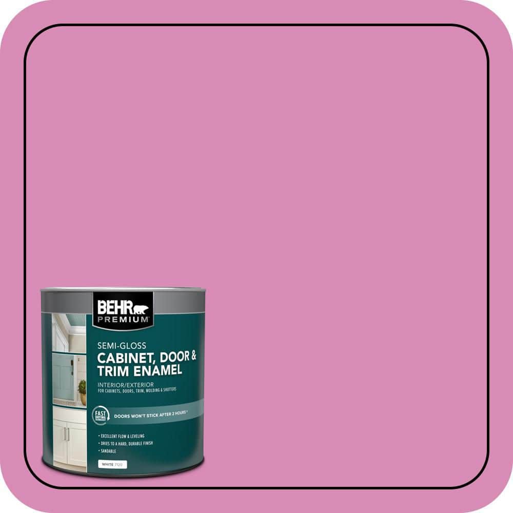 BEHR PREMIUM 1 qt. #P120-3 High Maintenance Semi-Gloss Enamel Interior/Exterior Cabinet, Door & Trim Paint