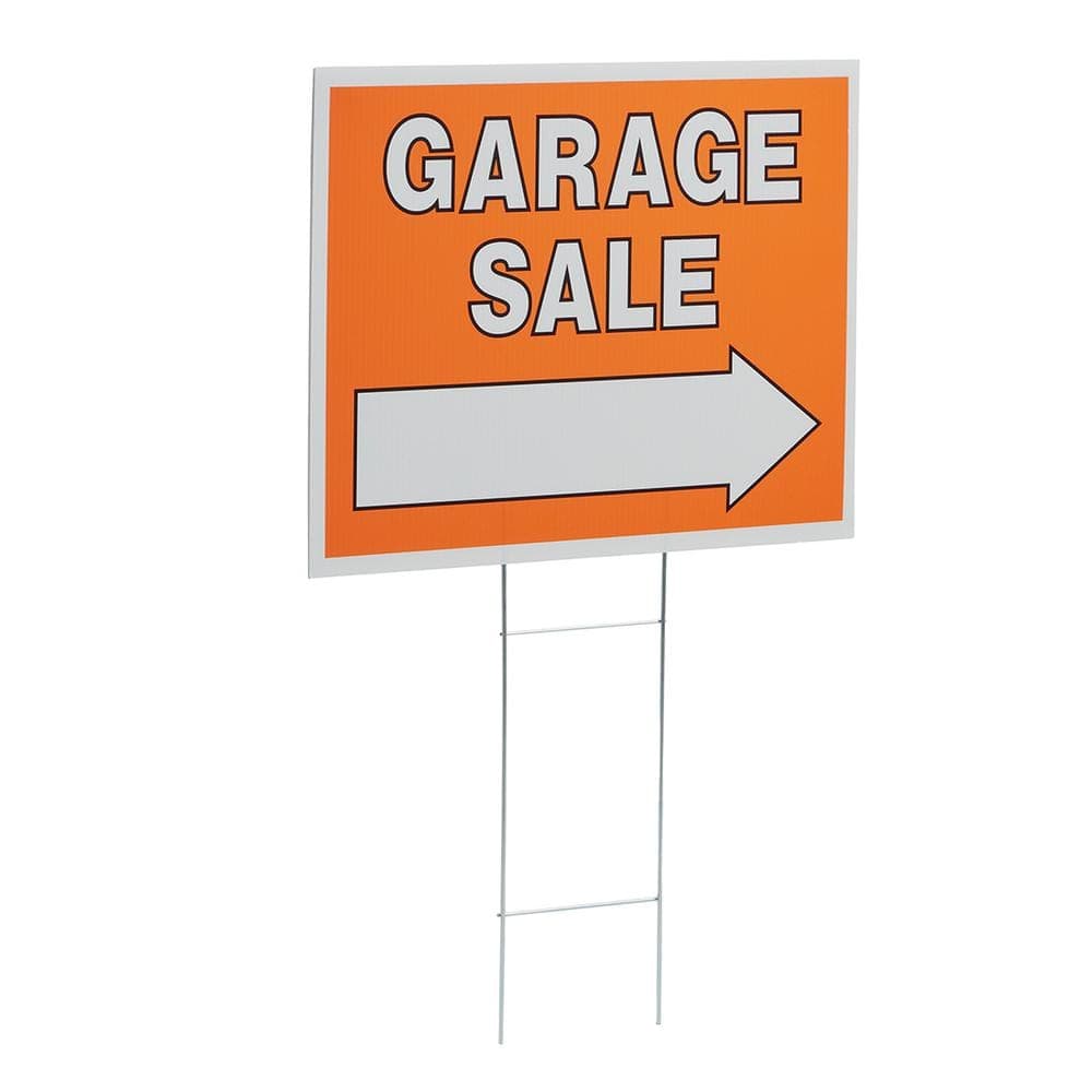 Everbilt Garage Sale Yard Sign Kit (614-Piece) (2)