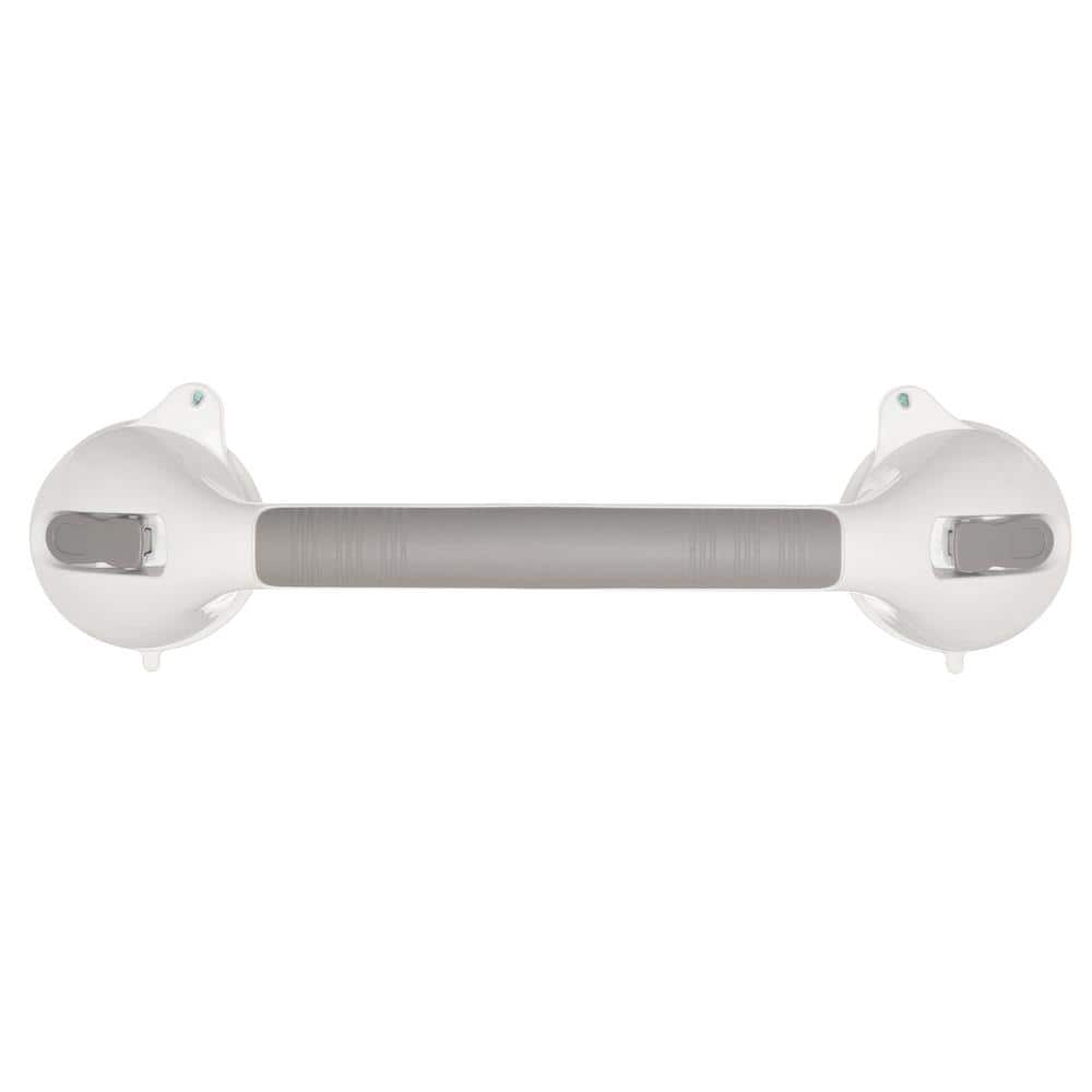 Glacier Bay 16-1/2 in. x 1-1/4 in. Suction Assist Bar with Suction Indicators in White (4)
